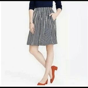 J. Crew Striped Skirt- Size 14